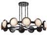 Alonso LED Chandelier Large Urban Bronze