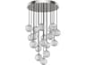 Marni 18-Light LED Multi-Pendant Polished Nickel