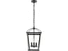 Manor 4-Light Pendant in Urban Bronze