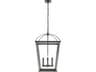 Manor 4-Light Urban Bronze Black Lantern Pendant