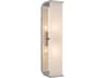 Abbott Wall Sconce Polished Nickel Alabaster