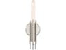 Torres Claw Wall Sconce Polished Nickel Modern