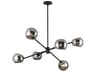 Willow Chandelier 6 Light Modern Fixture