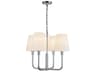 Plisse 4 Light Chandelier Modern Classic