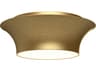 Emiko Flush Mount Ceiling Light in Brushed Gold