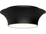 Emiko Flush Mount Ceiling Light Matte Black Modern