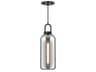 Soji 1-Light Matte Black Cylinder Mini Pendant