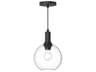 Castilla 1-Light Matte Black Globe Mini Pendant