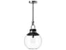 Copperfield Pendant Light Modern Chrome