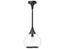 Hazel 1-Light Matte Black Mini Pendant