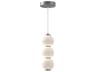 Bijou LED Pendant Light in Brushed Nickel
