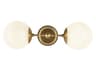 Fiore Bathroom Vanity Light in Brushed Gold