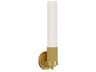 Rue Wall Sconce Modern Brushed Gold