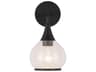 Hazel 1-Light Matte Black Wall Sconce