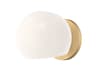 Willow Wall Sconce Brushed Gold Modern