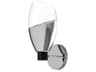Capri Wall Sconce Modern Chrome Light