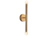 Arden LED Wall Sconce 23-Inch Tall Brushed Gold