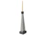 Black Silver Candle Holder