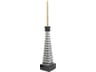 Black Silver Candle Holder