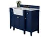 Adeline 48 inch Bathroom Vanity in Heritage Blue