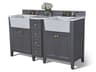 Adeline 60-Inch Double Vanity Sage Green