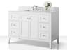 Maili 48 Inch Single Vanity Set with Marble Top