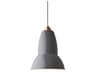 Original-1227 Maxi 1-Light Elephant Grey Bell Mini Pendant