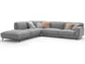 Frame Sectional Sofa Modern Leather