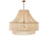 Hannie Large Chandelier In White Beechwood