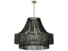 Hannie Large Chandelier Gray Wash Statement Lighting
