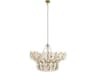 Bilal Chandelier Two-Tiered Coconut Shell