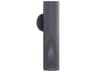 Punch Outdoor Wall Sconce Aged Graphite Steel