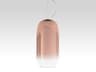 Gople Suspension Pendant Light Black and Copper