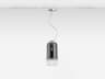 Gople Mini Mini Silver Chrome Cylinder Mini Pendant