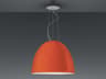 Nur Gloss Orange Dome Pendant