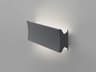 Lineacurve Dual Wall Ceiling Light in Anthracite Grey