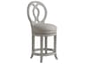 Cohesion Program Axiom Swivel Upholstered Bianco Counter Stool
