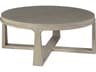 Cohesion Program Rousseau Round Wood Bianco Cocktail Table