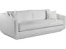 Upholstery Veronica White Upholstered Sofa