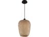 Tulum Wicker Pendant Light Natural Bamboo