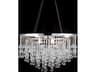 Hollywood Blvd Round Chandelier in Polished Nickel