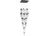 Boa Multi Port Pendant Ceiling Light Studded Glass