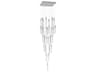The Original Glacier 41 Light LED Pendant Modern Chrome