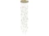 Main St. 51-Light Multi-Light Pendant Brushed Brass