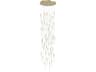 Main Street 51-Light LED Pendant in Brushed Brass
