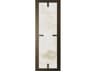 Sedona LED Wall Sconce Alabaster and Aged Brass