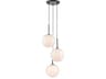 Delilah Multi Light Pendant Modern Geometric Globe Fixture
