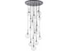Delilah Round Multi Light Pendant Modern Statement