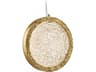 Bottega Collection Pendant Polished Brass Modern LED Fixture