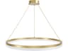 Circa LED Pendant 31 Inch Gold